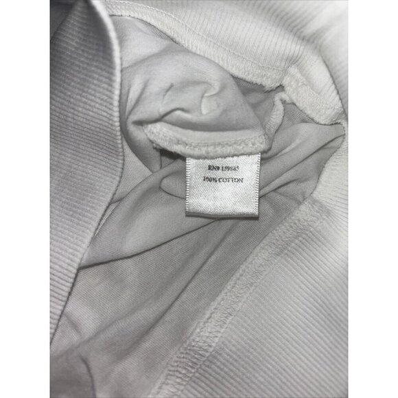 NWT Bobi Los Angeles One Shoulder Cutout Tee in Lightweight Jersey White Size S - Picture 4 of 6